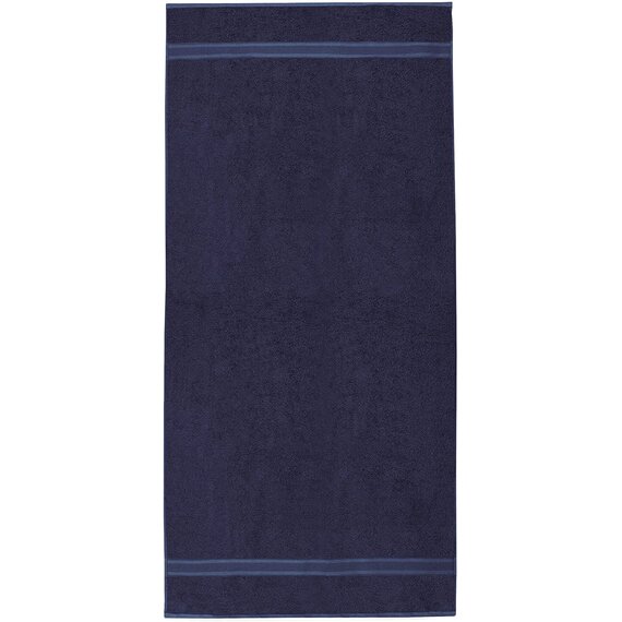NatureMark SAUNATCHER Premium Qualitt 80x200cm SAUNATUCH Sauna-Handtuch 100% Baumwolle Farbe: Navy Blau