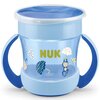 NUK Mini Magic Cup Trinklernbecher | auslaufsicherer 360 Trinkrand | 160ml | auslaufsicher | BPA-frei | 6+ Monate | blau