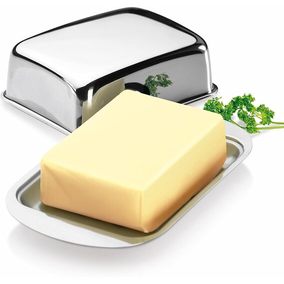 Tescoma 428630.00 Butterdose GrandCHEF, aus Edelstahl für 250g Butter
