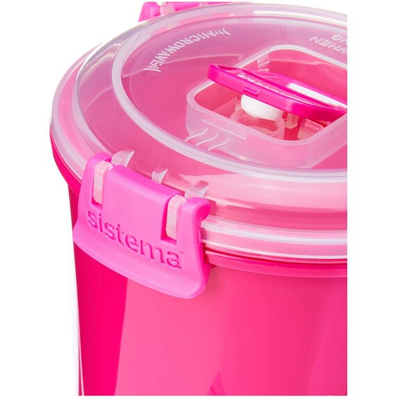 Sistema Microwave Suppentasse, 656 ml, pink