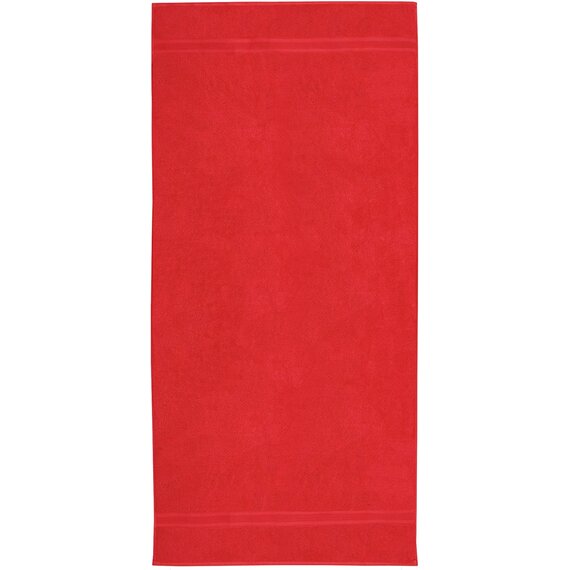 NatureMark SAUNATÜCHER Premium Qualität 80x200cm SAUNATUCH Sauna-Handtuch 100% Baumwolle Farbe: Rot