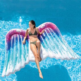 INTEX Schwimminsel Engelsflüge Angel Wings 251cm x 160cm (158786EU)