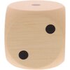 HOFMEISTER® 30514 Würfel aus Holz, 3 x 3cm cm, für Kinder oder zum Spielen, 100% europäisches Naturproduk