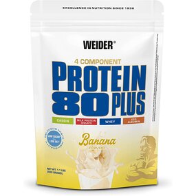Weider Proteinpulver Protein 80+, 500 g Banane