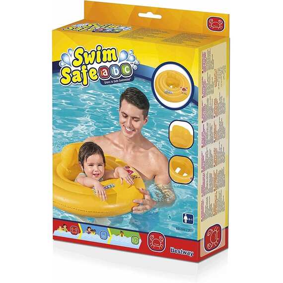 Bestway 32096 Swim Safe ABC Schwimmsitz Stufe A WonderSplash , 0-1 Jahre