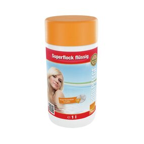 Steinbach Poolchemie Superflock flüssig, 1 l, Hilfsmittel, 0754301TD08