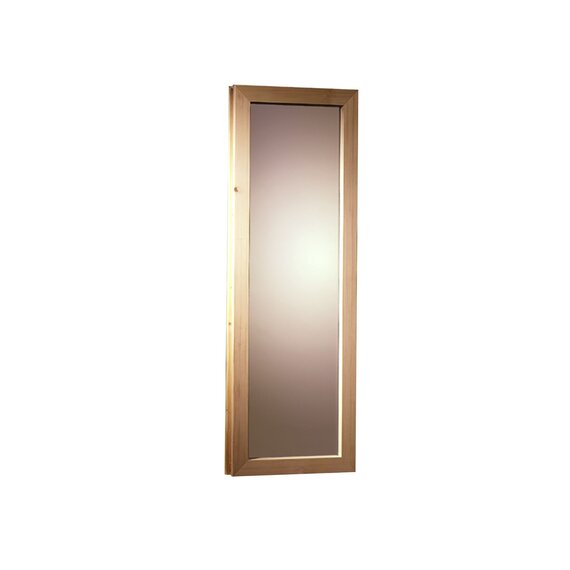 KARIBU Saunafenster 40 x 1850 x 420 mm (bronziert)