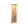 KARIBU Saunafenster 40 x 1220 x 420 mm Klarglas verpackt naturbelassen